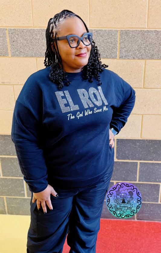 EL ROI Rhinestone Shirt