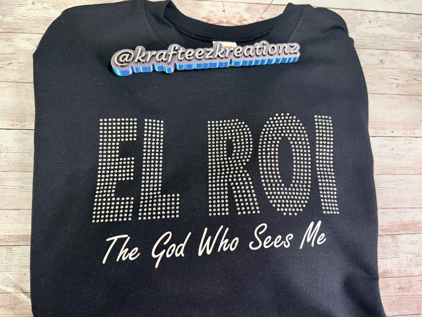 EL ROI Rhinestone Shirt