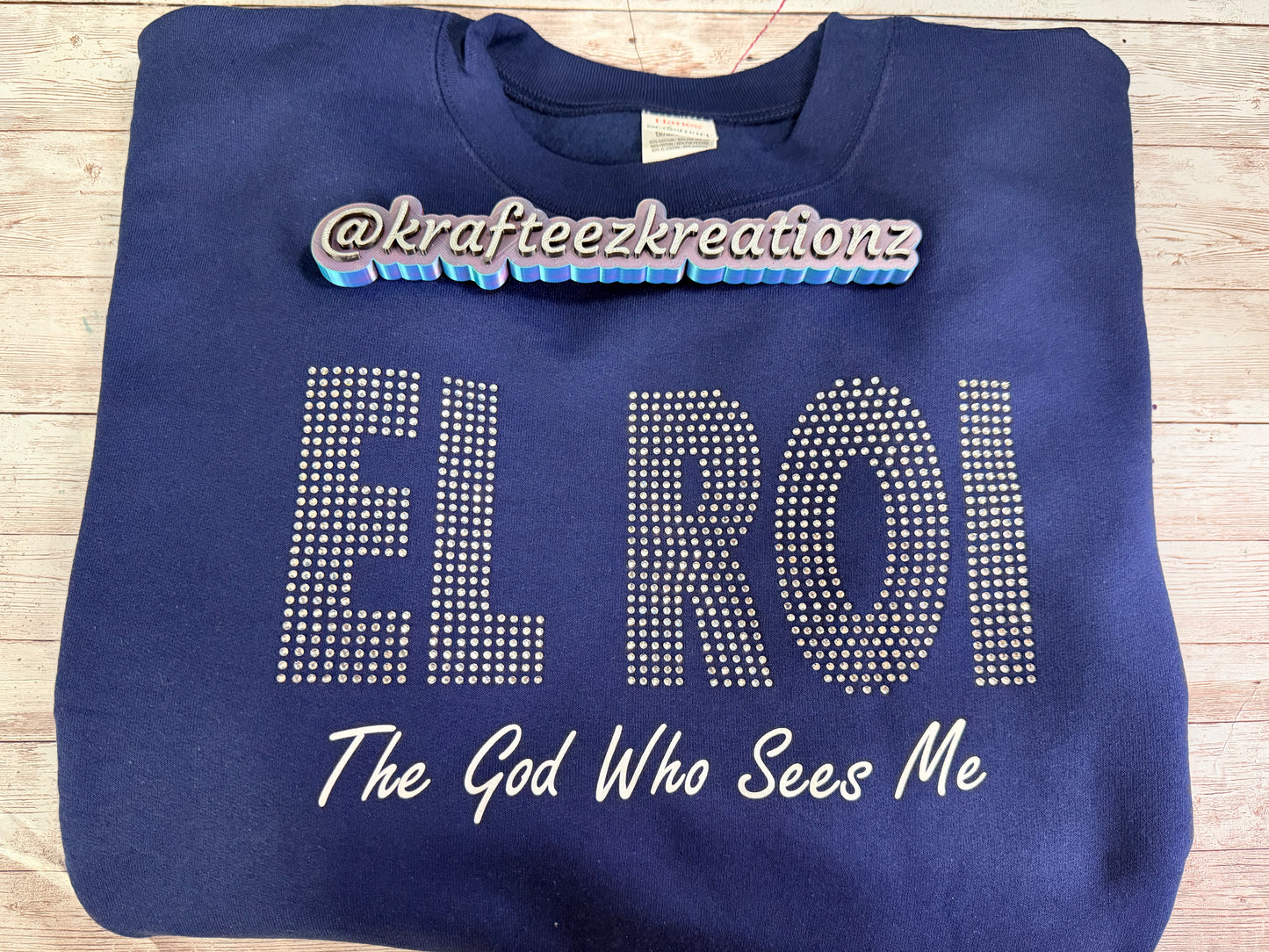 EL ROI Rhinestone Shirt