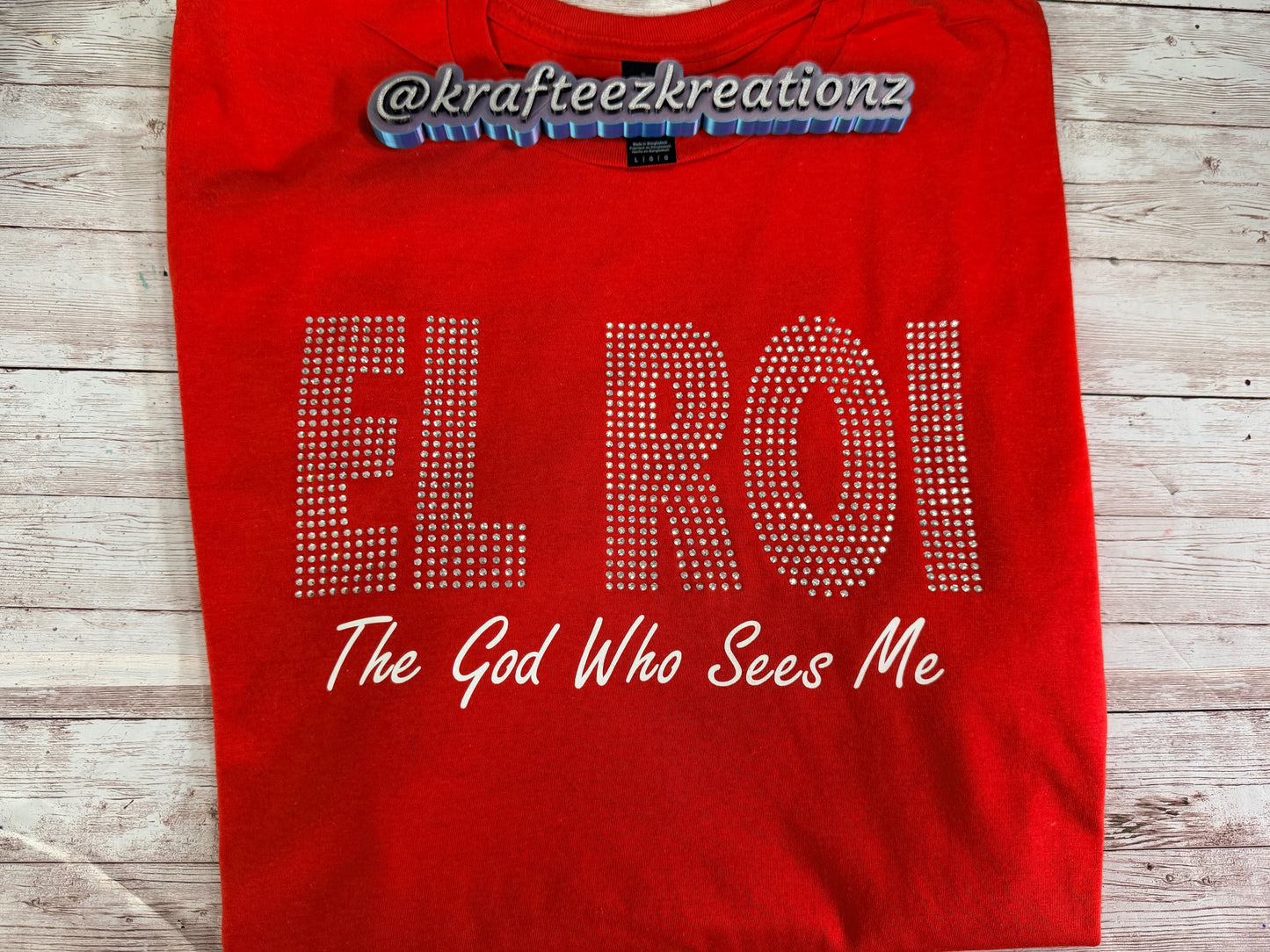 EL ROI Rhinestone Shirt