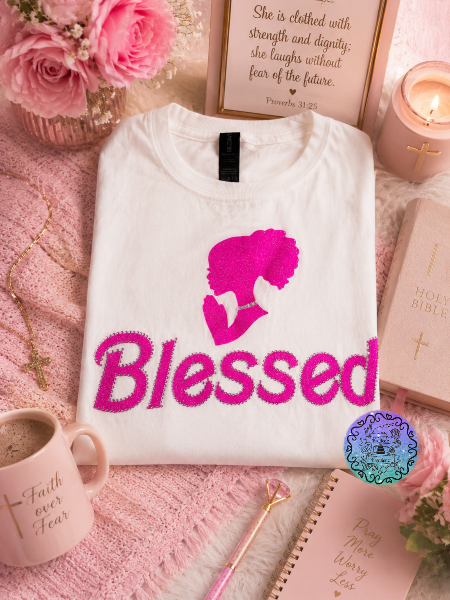 Blessed Doll Rhinestone Shirt